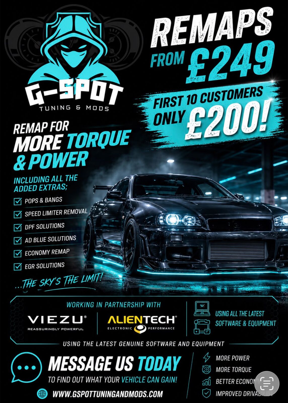 G-Spot Tuning & Mods Promotional Banner